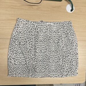 Leopard Print Women's Skirt MOD on trend